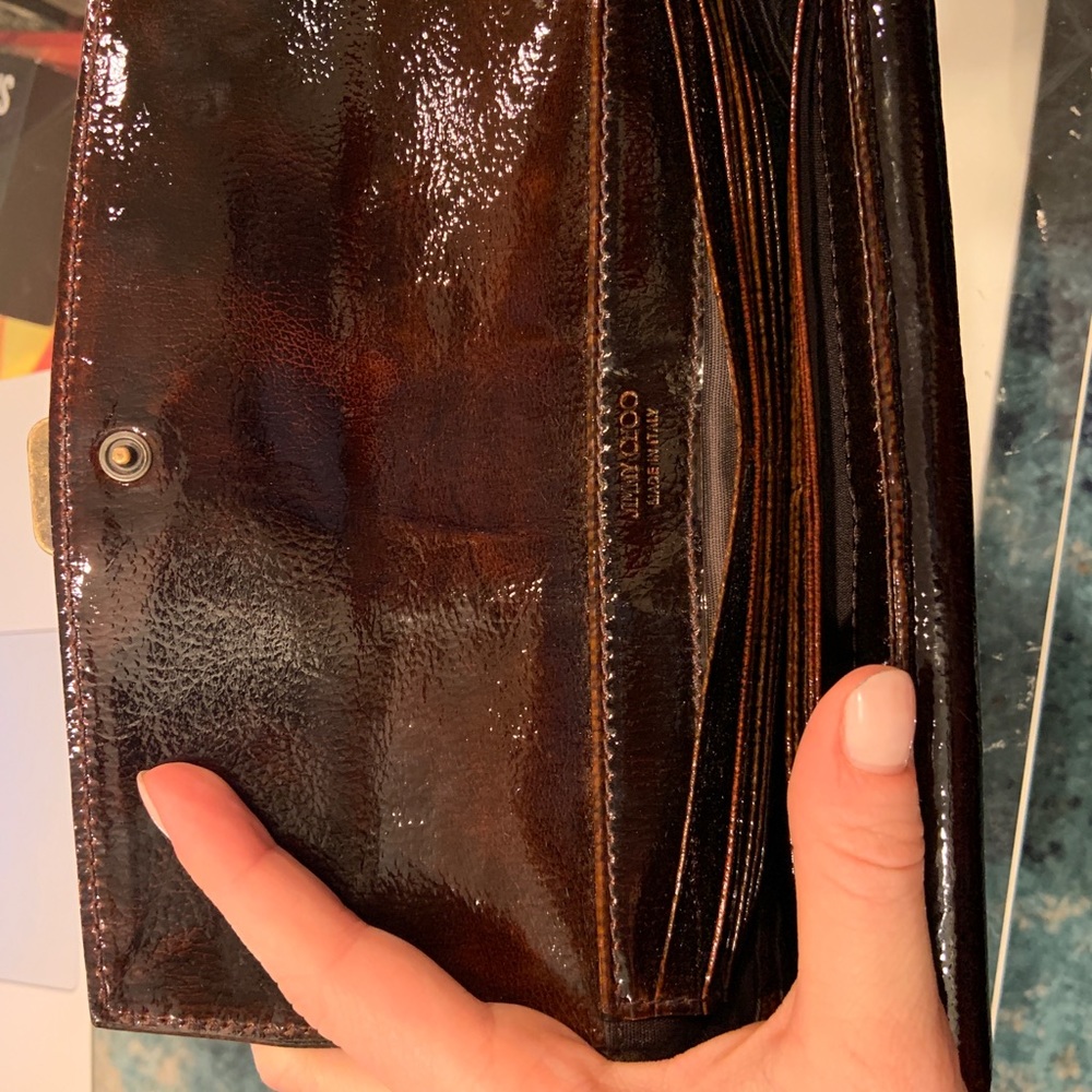 Jimmy Choo leather wallet - Picture 2 of 5